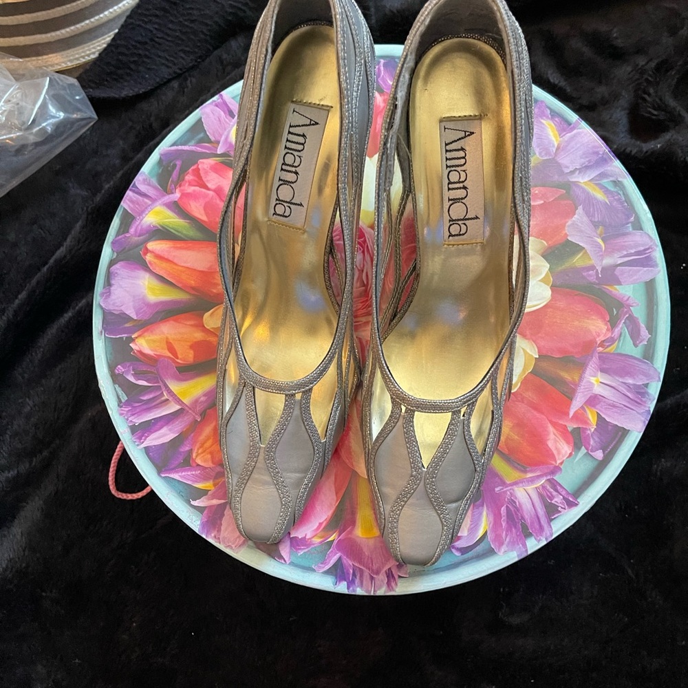 Women's Silver Heels